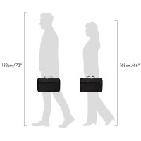 DICOTA Laptoptasche Multi ONE Recycling-PET schwarz D32087-RPET bis 35,8 cm (14,1 Zoll)