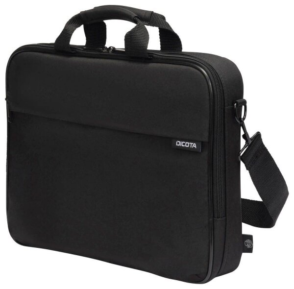 DICOTA Laptoptasche Top Traveller ONE Recycling-PET schwarz D32093-RPET bis 35,8 cm (14,1 Zoll)