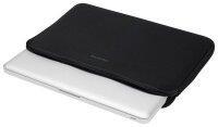 DICOTA Laptophülle Sleeve PERFECT Kunstfaser schwarz bis 35,8 cm (14,1 Zoll)