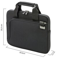 DICOTA Laptoptasche Laptop Sleeve SMART Kunstfaser schwarz D31180-RPET bis 33,8 cm (13,3 Zoll)