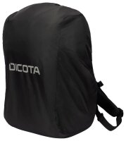 DICOTA Laptop-Rucksack Rucksack COMPANION Kunstfaser schwarz 17,0 l bis 40,6 cm (16 Zoll)