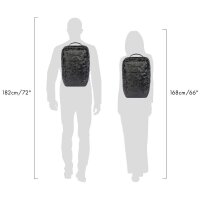 DICOTA Laptop-Rucksack COMMUTER Kunstfaser camouflage 16,0 l bis 40,6 cm (16 Zoll)