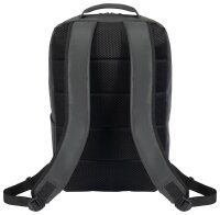 DICOTA Laptop-Rucksack COMMUTER Kunstfaser grau, reflektierend 16,0 l bis 40,6 cm (16 Zoll)