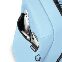 DICOTA Laptop-Rucksack COMMUTER Kunstfaser ice blue 16,0 l bis 40,6 cm (16 Zoll)