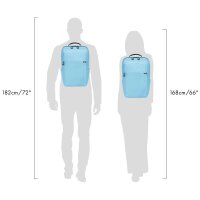 DICOTA Laptop-Rucksack COMMUTER Kunstfaser ice blue 16,0 l bis 40,6 cm (16 Zoll)