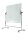 Bi-Office mobile Glas-Magnettafel 120,0 x 90,0 cm weiß