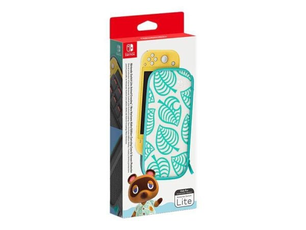 Nintendo Animal Crossing: New Horizons Edition Schutzhülle für Nintendo Switch Lite grün