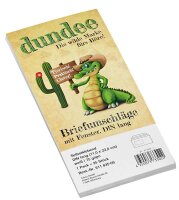 dundee Briefumschläge DIN lang mit Fenster weiß selbstklebend 25 St.