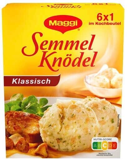 Maggi® Semmel Knödel Fertiggericht 6x 6 Portionen, 6 St.