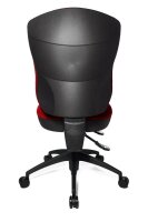 Topstar Bürostuhl Wellpoint 30 SY, 8060 BC1 Stoff rot, Gestell schwarz