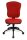 Topstar Bürostuhl Wellpoint 30 SY, 8060 BC1 Stoff rot, Gestell schwarz