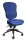 Topstar Bürostuhl Wellpoint 30 SY, 8060 BC6 Stoff blau, Gestell schwarz