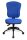 Topstar Bürostuhl Wellpoint 30 SY, 8060 BC6 Stoff blau, Gestell schwarz
