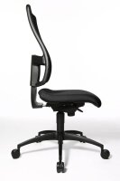 Topstar Bürostuhl Syncro Net, SN100 T20 Stoff schwarz, Gestell schwarz