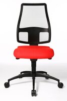 Topstar Bürostuhl Syncro Net, SN100 T31 Stoff rot,...