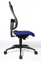 Topstar Bürostuhl Syncro Net, SN100 T38 Stoff blau, Gestell schwarz