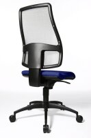 Topstar Bürostuhl Syncro Net, SN100 T38 Stoff blau, Gestell schwarz