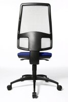 Topstar Bürostuhl Syncro Net, SN100 T38 Stoff blau, Gestell schwarz