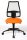 Topstar Bürostuhl Syncro Net, SN100 T34 Stoff orange, Gestell schwarz
