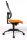 Topstar Bürostuhl Syncro Net, SN100 T34 Stoff orange, Gestell schwarz