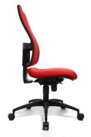Topstar Bürostuhl Syncro Soft, SN300 T31 Stoff rot, Gestell schwarz