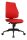 Topstar Bürostuhl Syncro Soft, SN300 T31 Stoff rot, Gestell schwarz