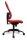 Topstar Bürostuhl Syncro Soft, SN300 T31 Stoff rot, Gestell schwarz