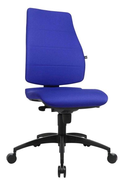 Topstar Bürostuhl Syncro Soft, SN300 T38 Stoff blau, Gestell schwarz
