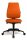 Topstar Bürostuhl Syncro Soft, SN300 T34 Stoff orange, Gestell schwarz