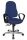 Topstar Bürostuhl Syncro Steel, 8929 G26 Stoff blau, Gestell chrom