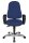 Topstar Bürostuhl Syncro Steel, 8929 G26 Stoff blau, Gestell chrom
