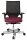 Topstar Bürostuhl T300, TA309A T270 Stoff rot, Gestell alu