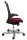 Topstar Bürostuhl T300, TA309A T270 Stoff rot, Gestell alu