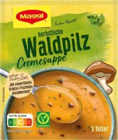 Maggi® herbstliche Waldpilz Cremesuppe 15x 3...