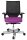 Topstar Bürostuhl T300, TA309A T330 Stoff lila, Gestell alu