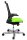 Topstar Bürostuhl T300, TA309A T350 Stoff grün, Gestell alu