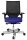 Topstar Bürostuhl T300, TA309A T380 Stoff blau, Gestell alu