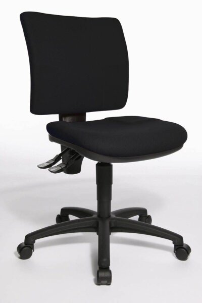 Topstar Bürostuhl U50, 8070 BC0 Stoff schwarz, Gestell schwarz