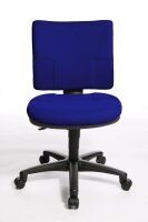 Topstar Bürostuhl U50, 8070 BC6 Stoff blau, Gestell...