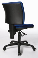 Topstar Bürostuhl U50, 8070 BC6 Stoff blau, Gestell schwarz