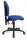 Topstar Bürostuhl U50, 8070 BC6 Stoff blau, Gestell schwarz