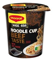 Maggi® Noodle Cup Beef Taste Fertiggericht 8x 63,0 g,...