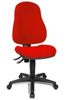Topstar Bürostuhl Wellpoint 10, 8050 BC1 Stoff rot,...