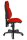 Topstar Bürostuhl Wellpoint 10, 8050 BC1 Stoff rot, Gestell schwarz