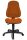 Topstar Bürostuhl Wellpoint 10, 8050 BC4 Stoff orange, Gestell schwarz