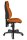 Topstar Bürostuhl Wellpoint 10, 8050 BC4 Stoff orange, Gestell schwarz