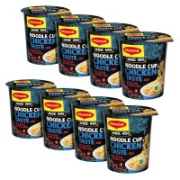 Maggi® Noodle Cup Chicken Taste Fertiggericht 8x 63,0...