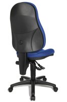 Topstar Bürostuhl Wellpoint 10, 8050 BC6 Stoff blau, Gestell schwarz