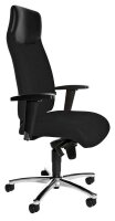 Topstar Bürostuhl High Sit Up, SU39T BG0 Stoff schwarz, Gestell chrom
