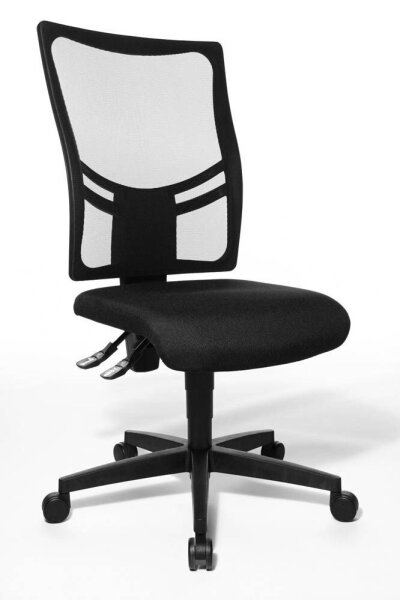 Topstar Bürostuhl Net Point 10, NX200 G20 Stoff schwarz, Gestell schwarz